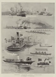 Das Oxford und Cambridge Bootsrennen